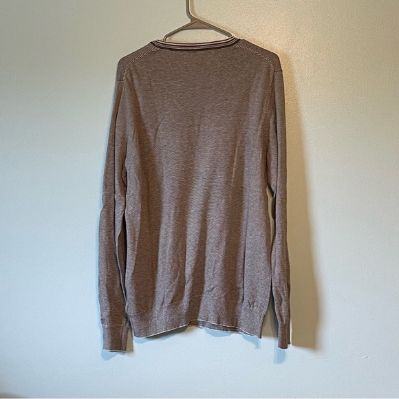 Men’s Art of Rhetoric White and Charcoal Crewneck Sweater - Picture 3 of 5